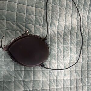 Unique leather Furla Balloon Black Women's Crossbody Bag New